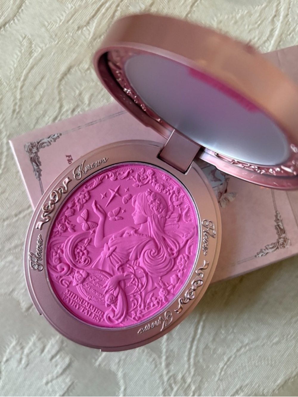 Flower Knows Midsummer Fairytales Velvet Blush in Dreaming Butterfly 02 BNIB